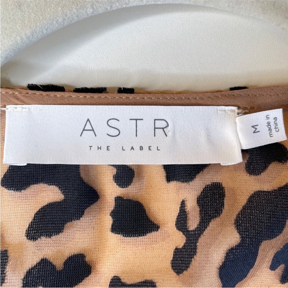 Astr The Label Nikita Leopard Print Mini Dress - image 8